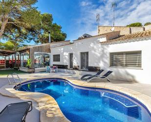 Swimming pool of House or chalet for sale in Orihuela  with Air Conditioner, Private garden and Terrace