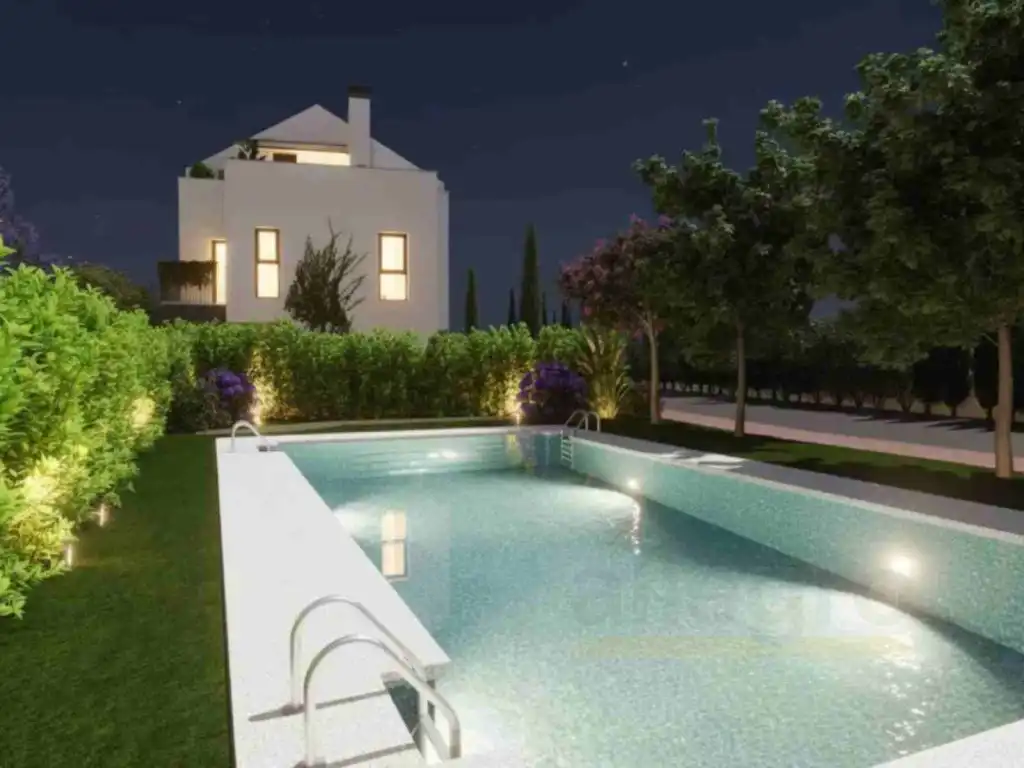 Piscina de Casa o xalet en venda en Navalagamella
