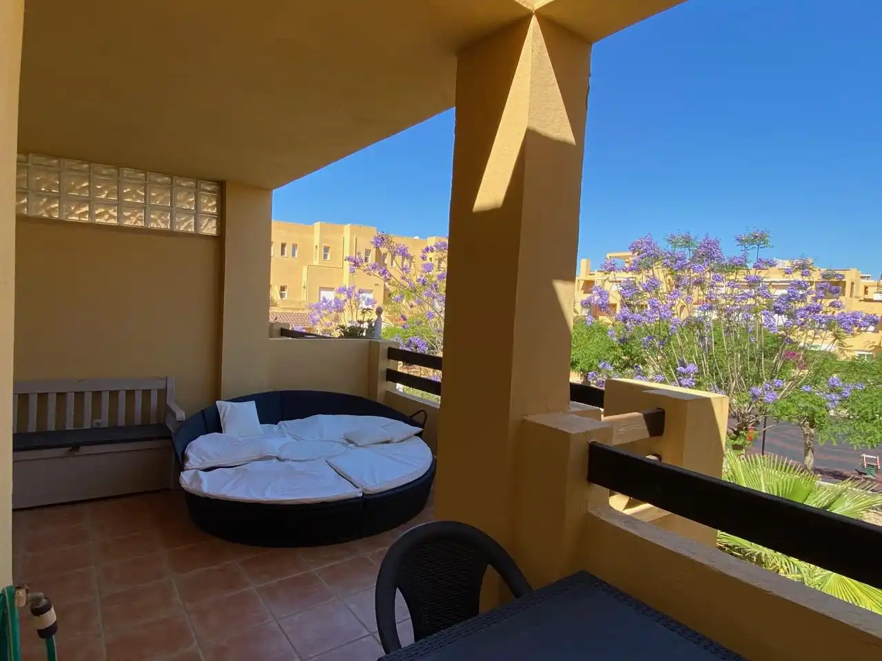 Terrace of Flat for rent in Vera  with Air Conditioner, Terrace and Furnished
