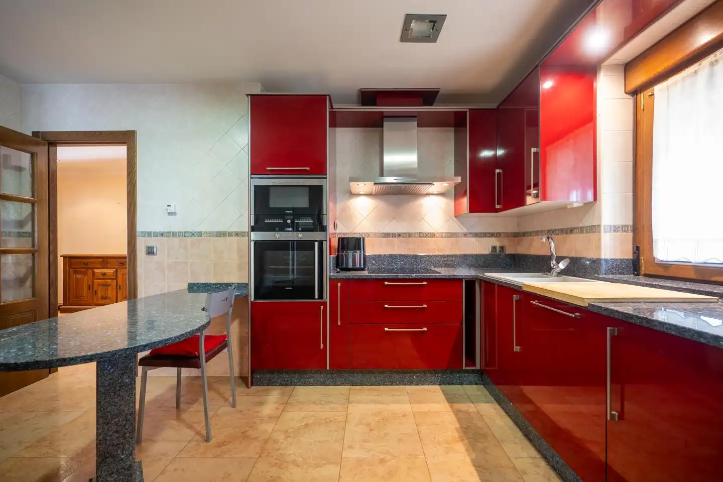 Cocina de Casa o chalet en venta en Cardeñosa con Calefacción, Jardín privado y Terraza