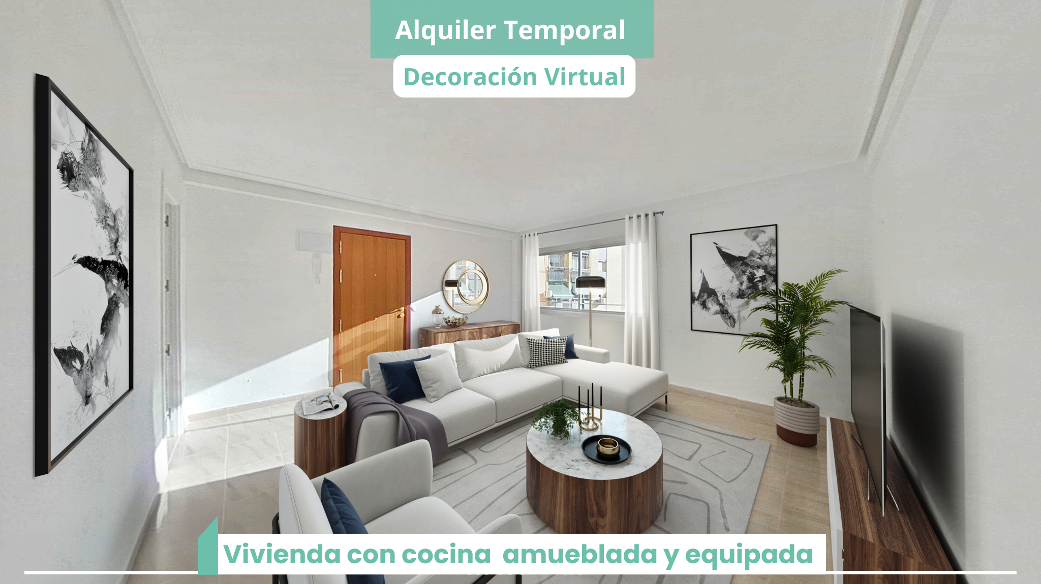 Living room of Flat to rent in Alicante / Alacant  with Pets allowed