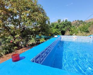 Swimming pool of Country house for sale in Nerja  with Terrace, Storage room and Swimming Pool