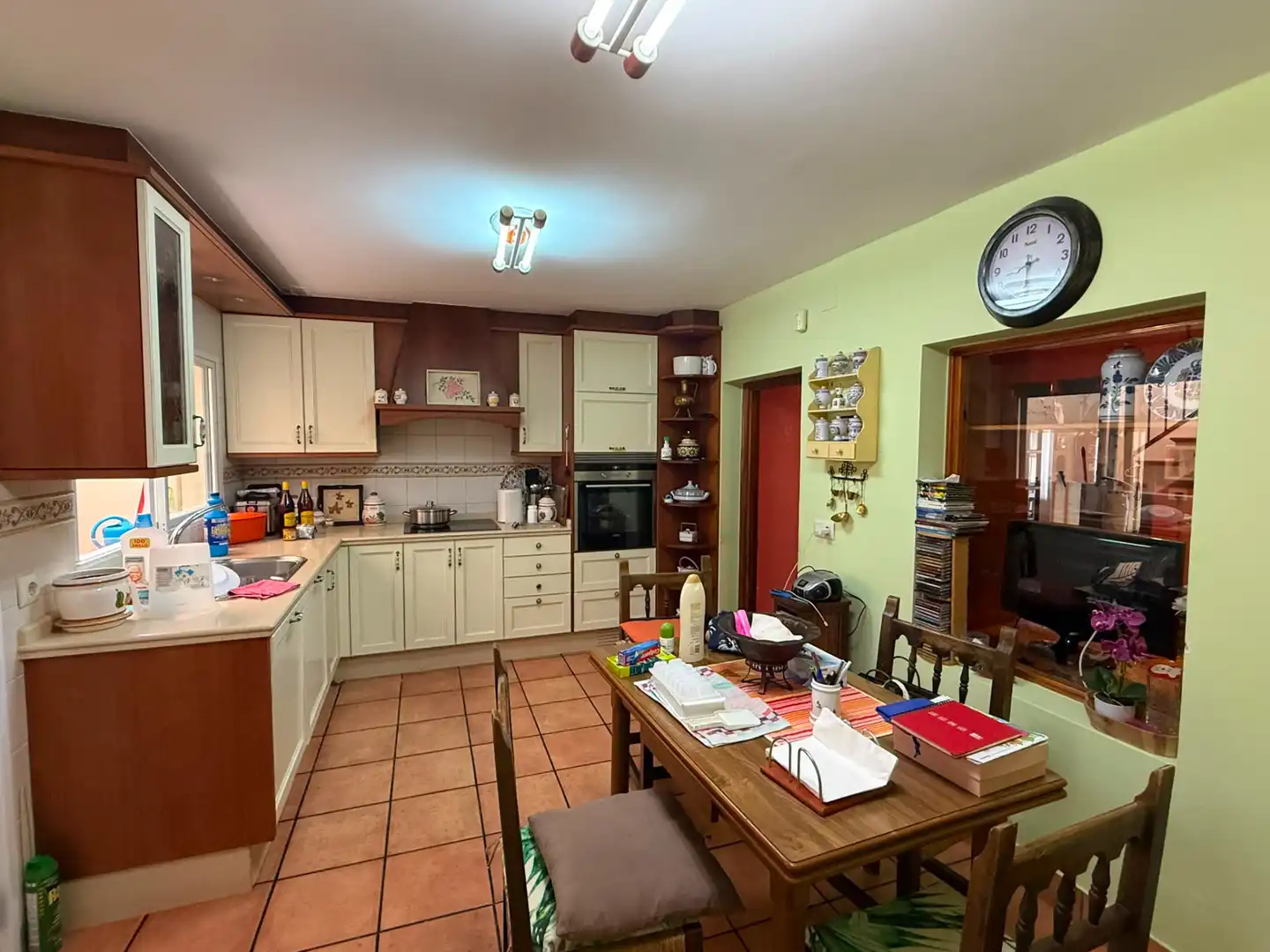 Cocina de Casa adosada en venta en Fene con Calefacción, Parquet y Amueblado