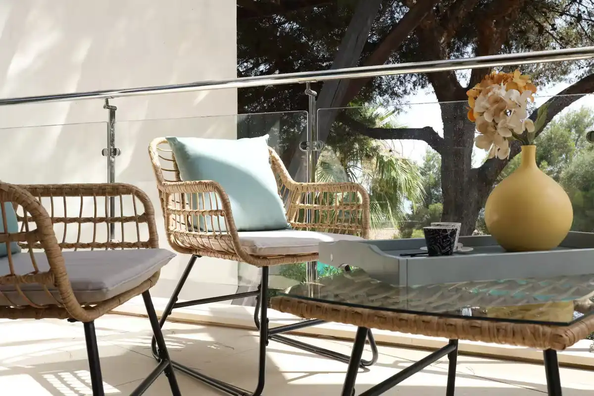 Terrace of Detached homes for sale in Marbella  with Air Conditioner, Terrace and Storage room