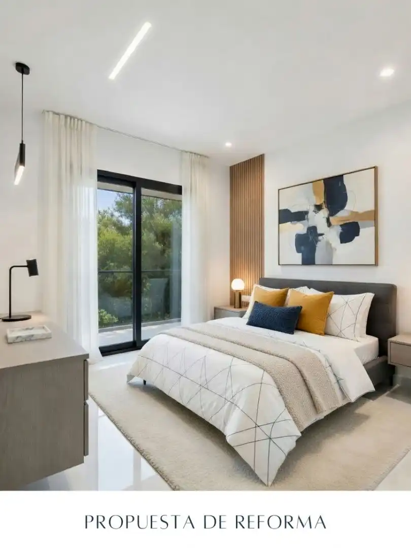 Habitación de Casa o chalet en venta en Vallirana con Calefacción, Terraza y Piscina
