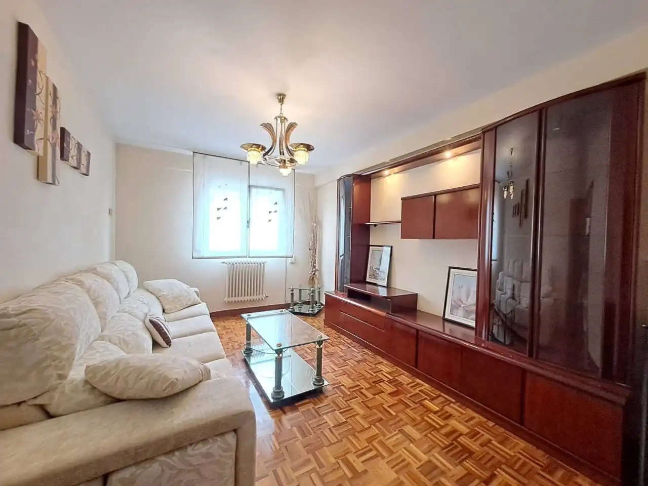 Living room of Flat for sale in Burgos  with Heating