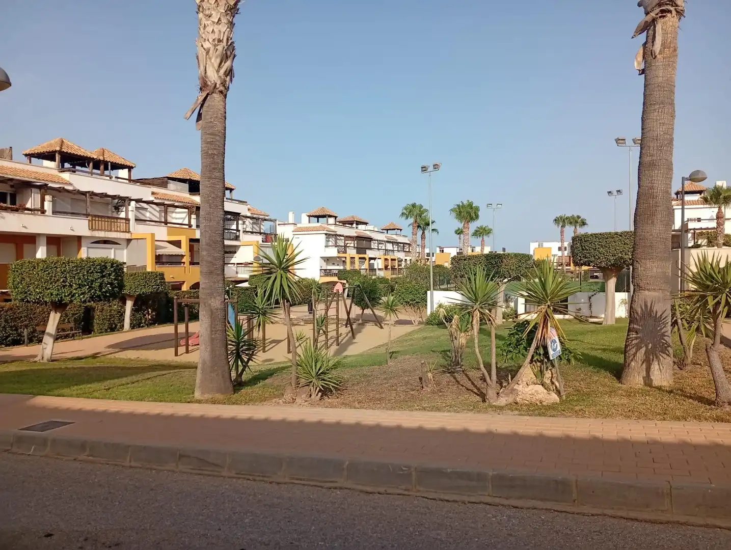 Exterior view of Apartments for sale in Vera  with Air Conditioner, Private garden and Terrace