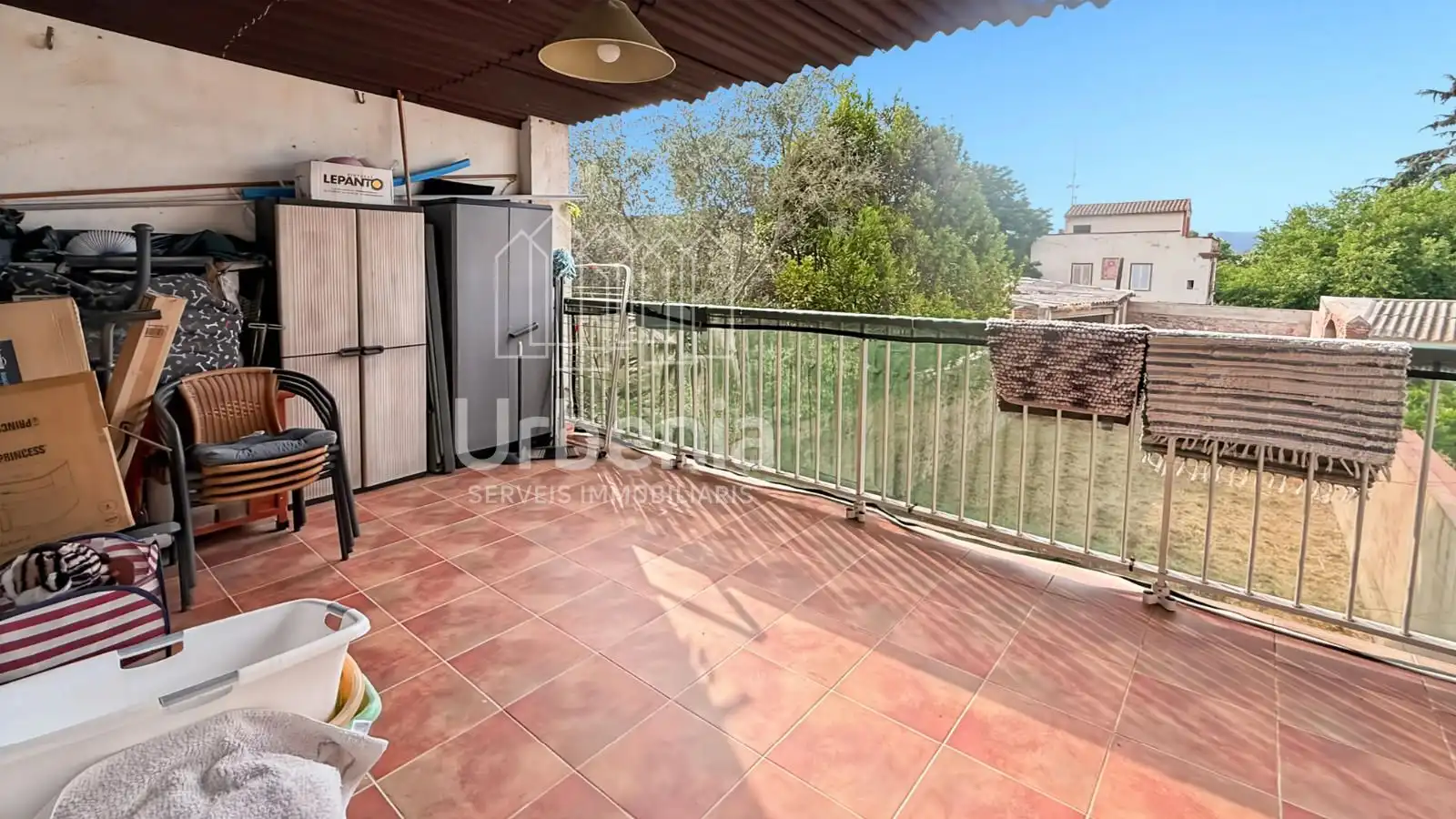 Terrace of Flat for sale in Tordera  with Heating, Terrace and Furnished