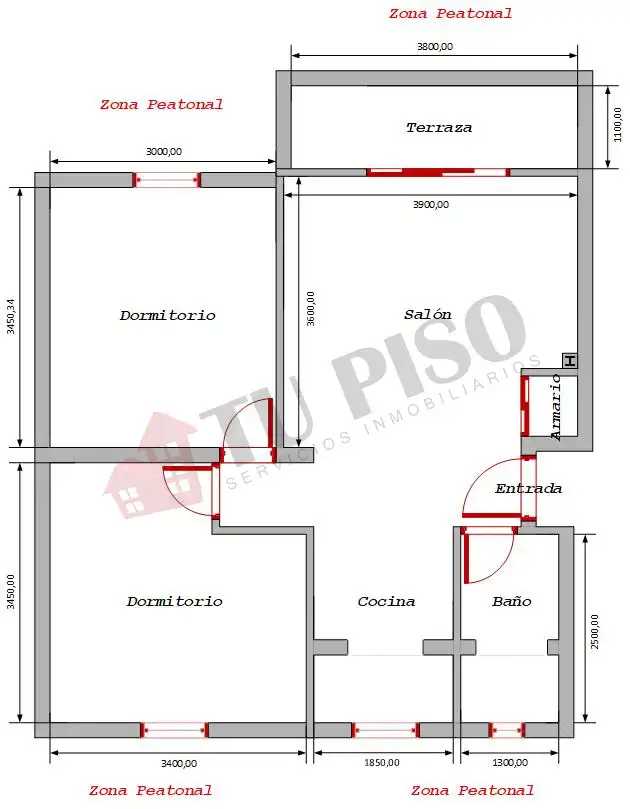 Piso en venta en Madrid con Calefacción, Terraza y Amueblado