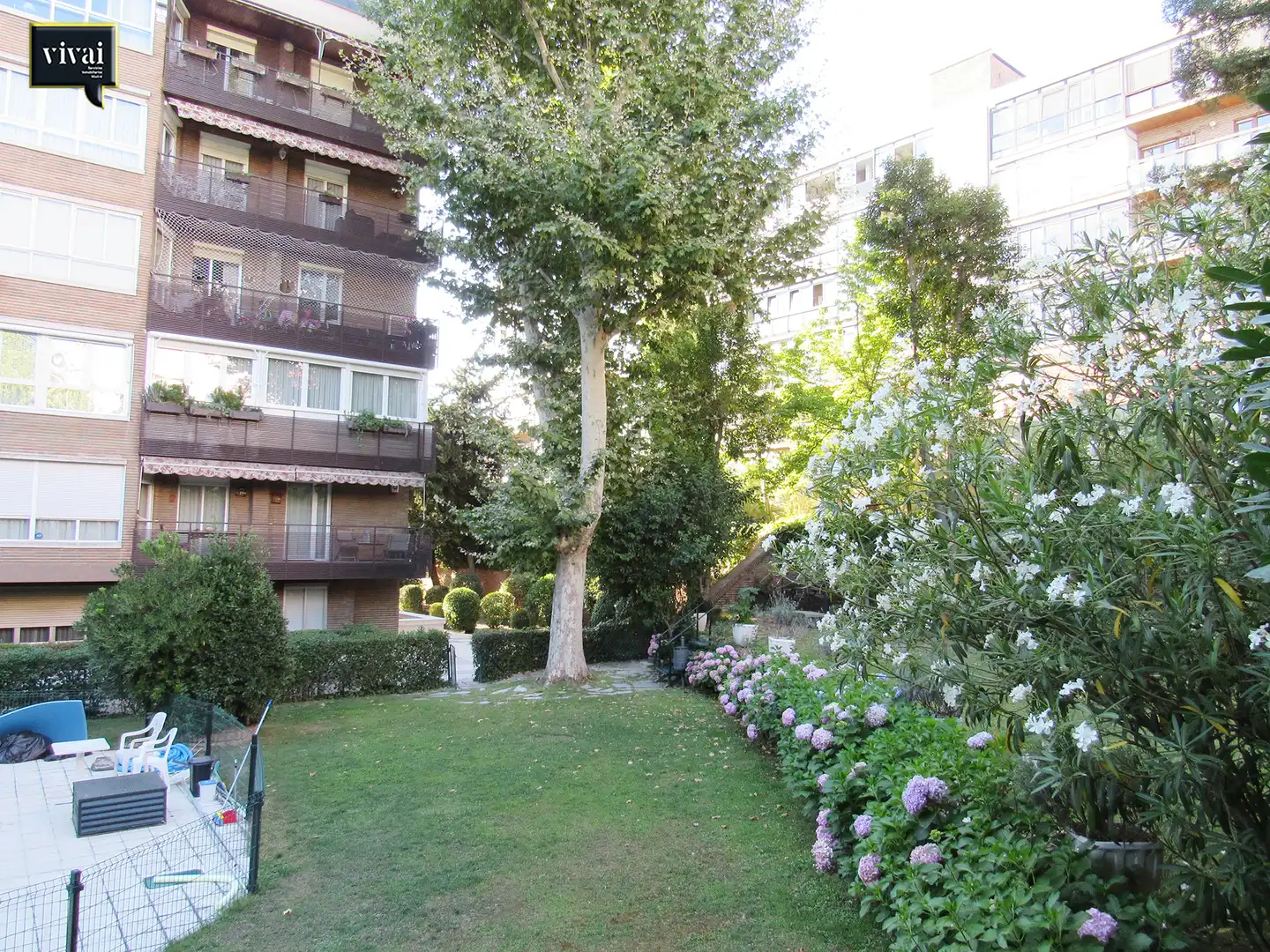Jardín de Piso en venta en Madrid con Aire acondicionado, Calefacción y Parquet