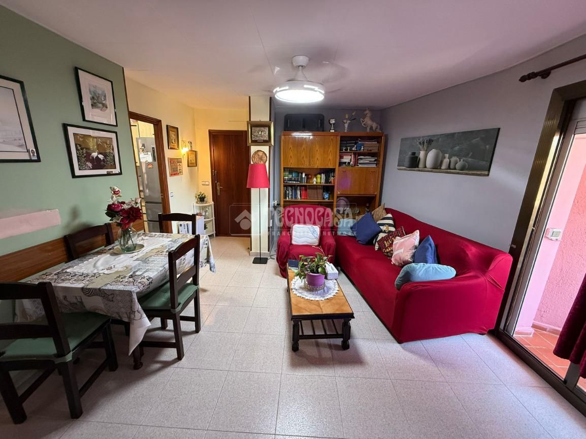 Sala de estar de Piso en venta en Mataró con Balcón