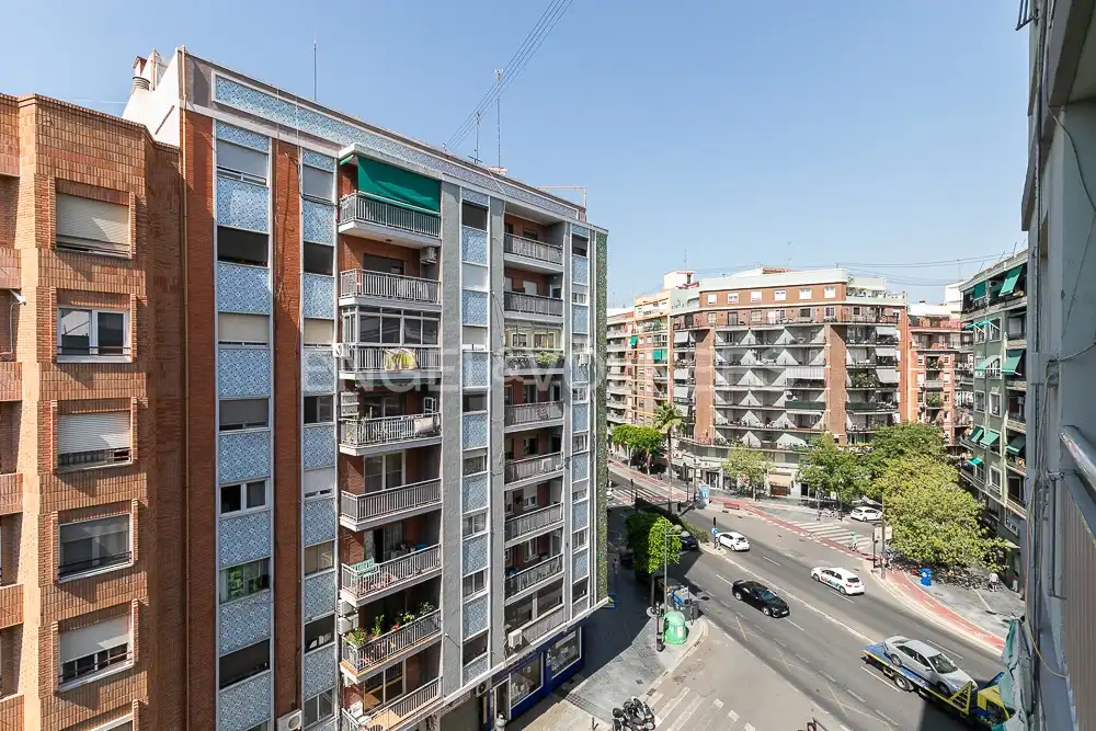 Vista exterior de Pis de lloguer en Valencia amb Aire condicionat, Calefacció i Moblat