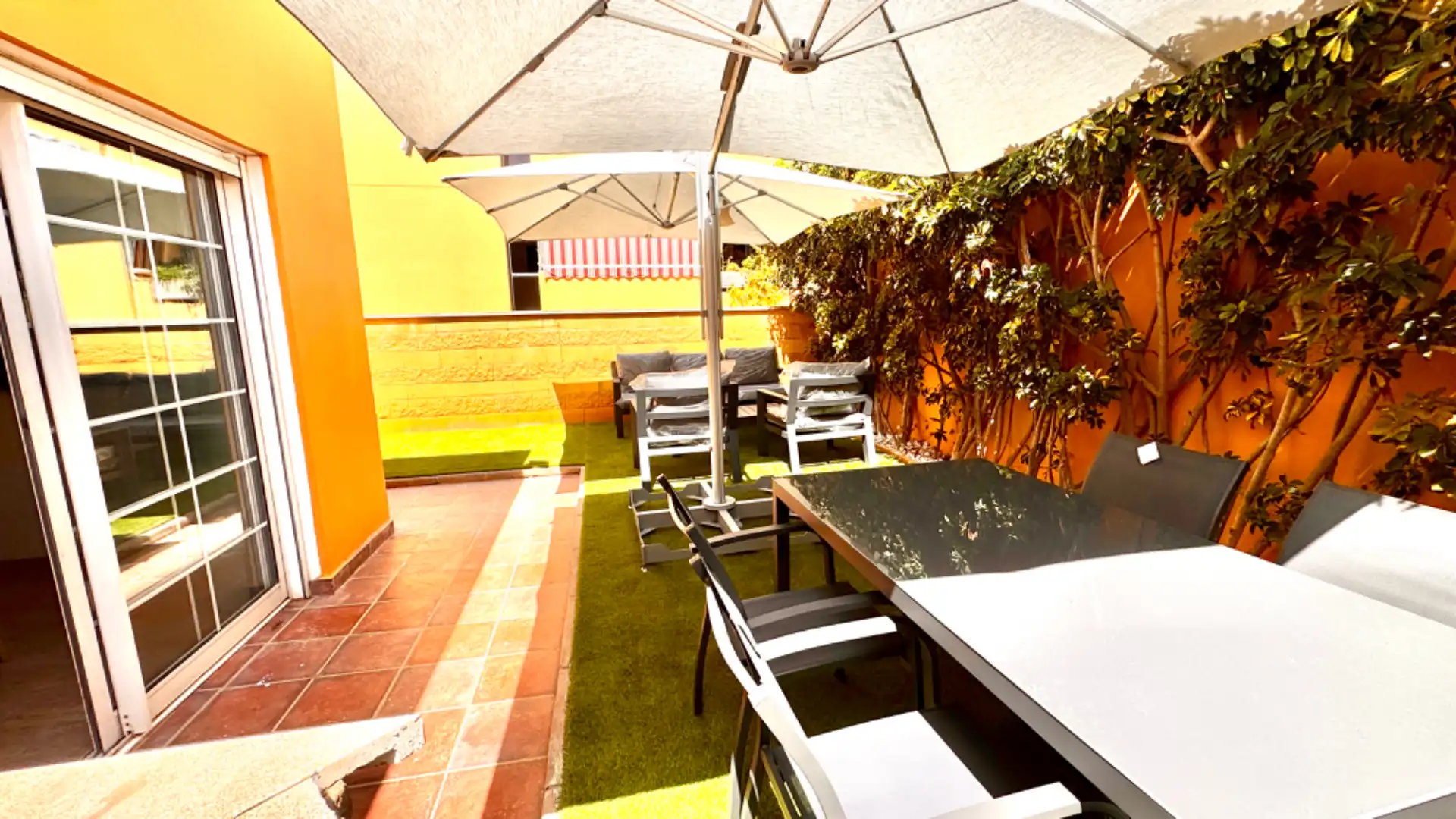 Terraza de Casa adosada en venta en San Miguel de Abona con Aire acondicionado, Jardín privado y Terraza