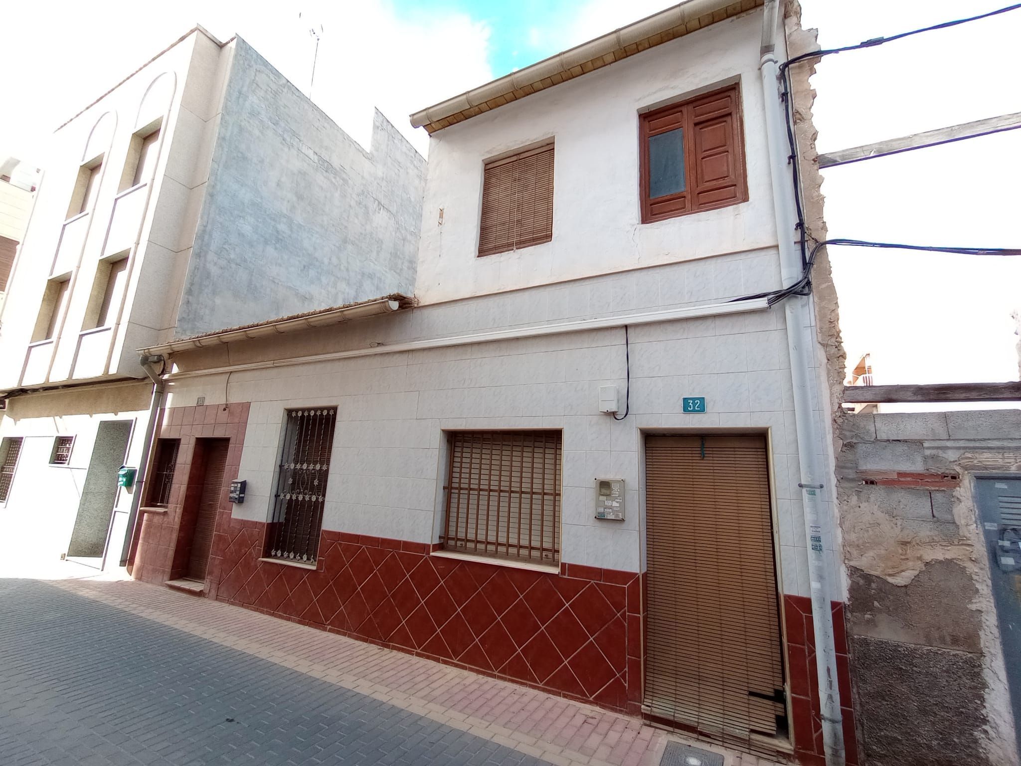 Vista exterior de Finca rústica en venda en Albatera amb Traster
