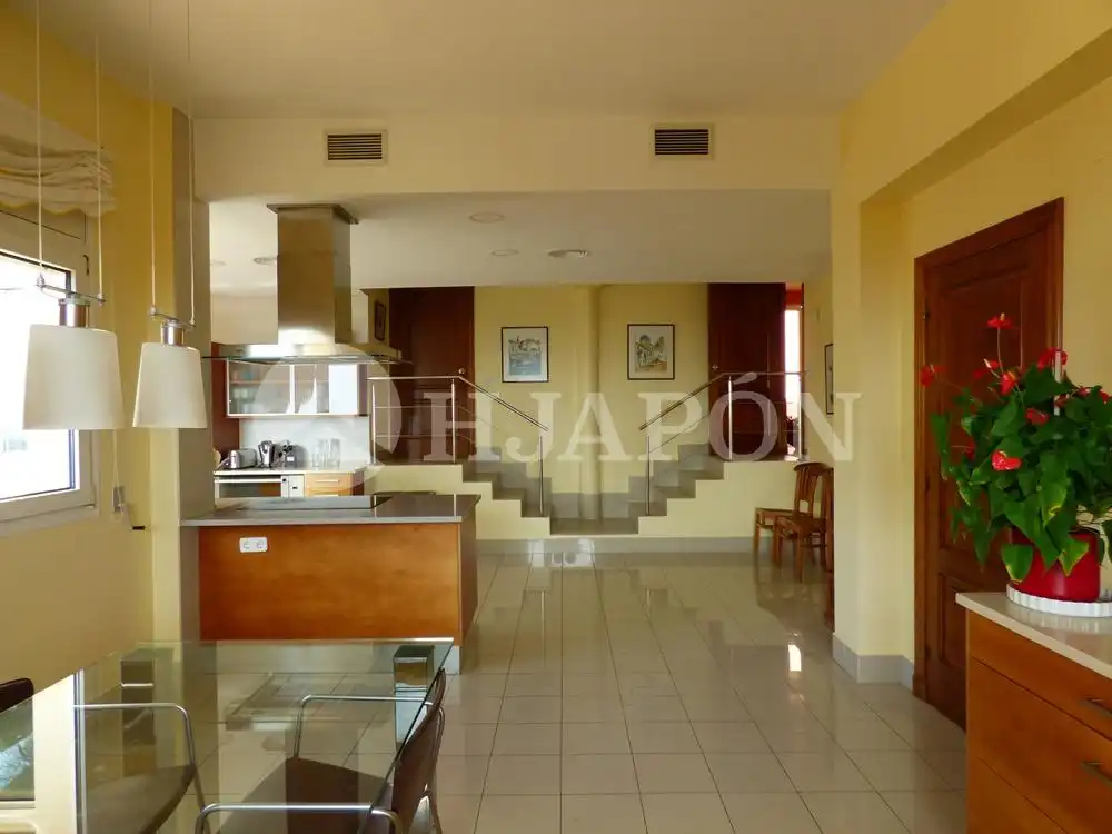 Cocina de Casa o chalet en venta en Badalona con Aire acondicionado, Jardín privado y Terraza