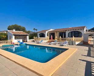 Piscina de Casa o xalet en venda en Calpe / Calp amb Aire condicionat, Terrassa i Piscina