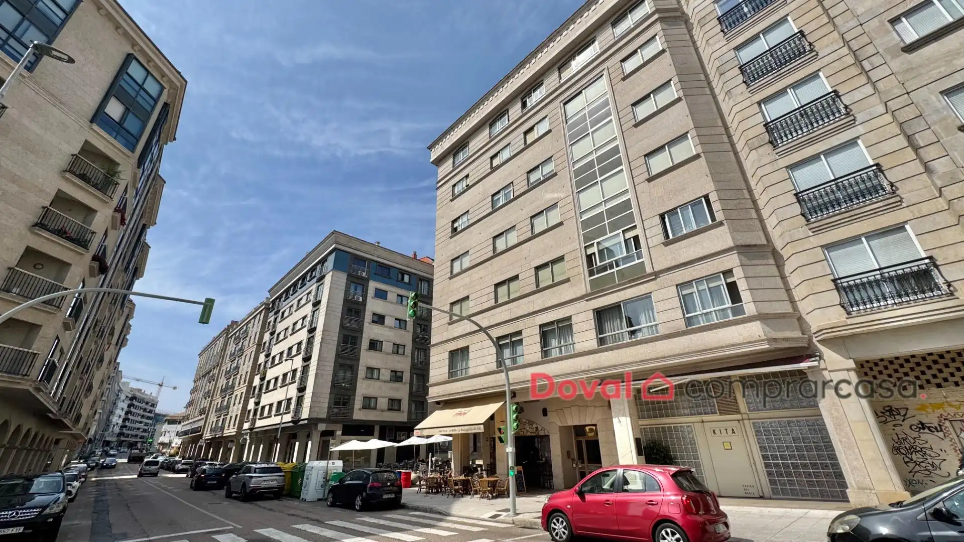 Vista exterior de Garatge en venda en Vigo 