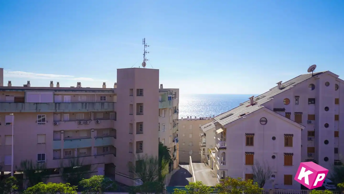 Außenansicht von Wohnung zum Verkauf in Santa Pola mit Klimaanlage, Heizung und Terrasse