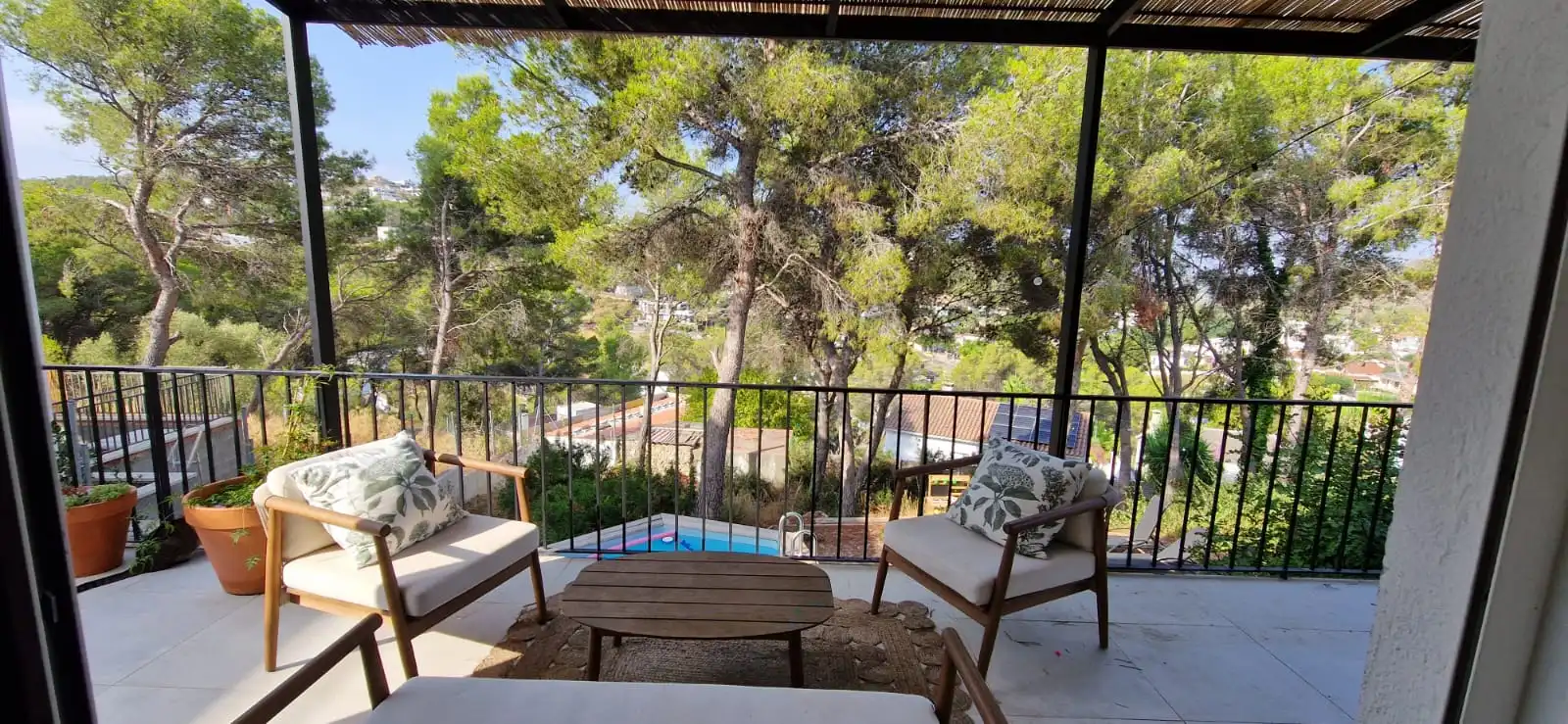 Terraza de Casa o chalet en venta en Sant Pere de Ribes con Aire acondicionado, Jardín privado y Terraza