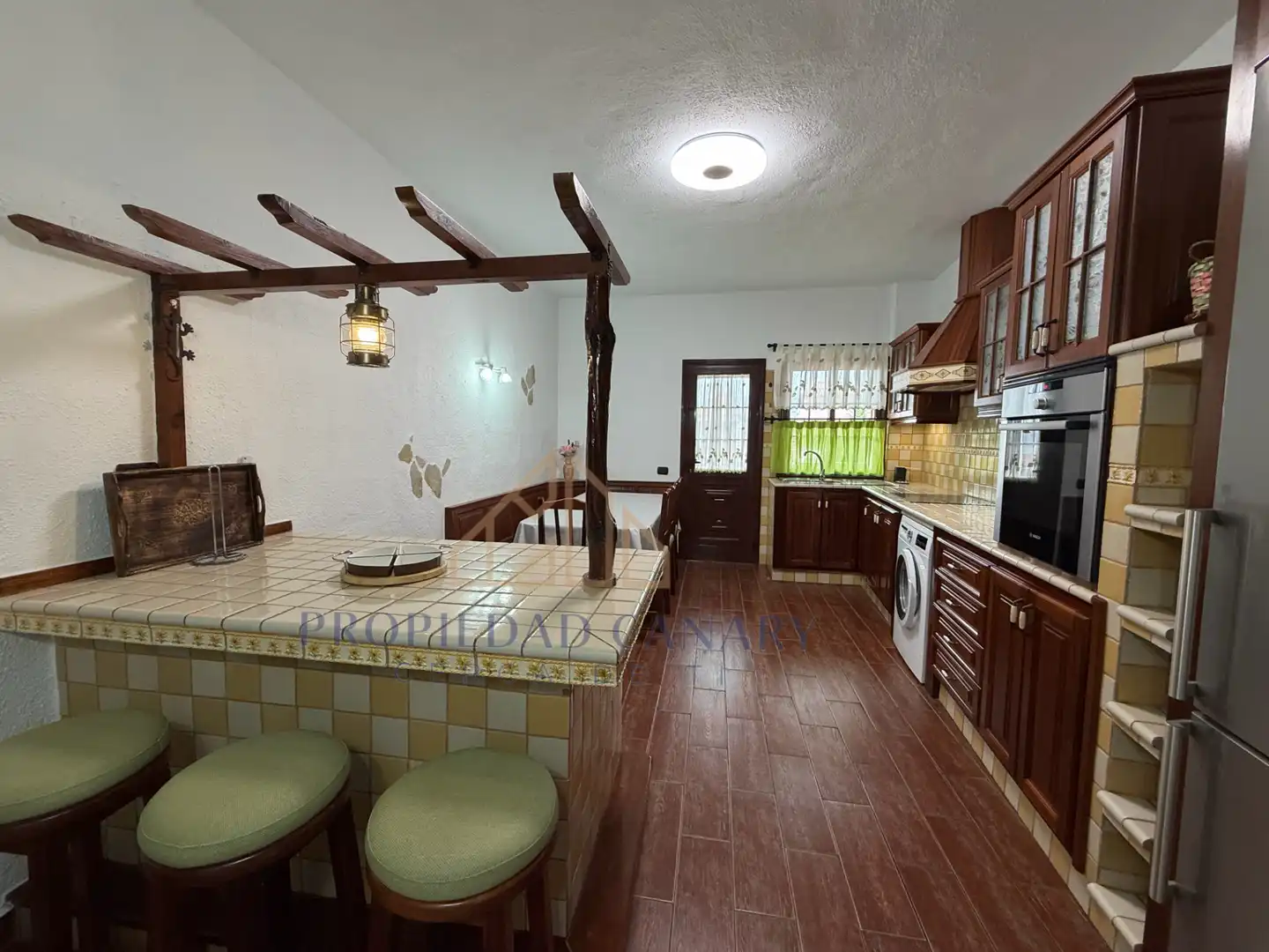 Kitchen of Flat for rent in Santa Úrsula  with Terrace, Furnished and Oven