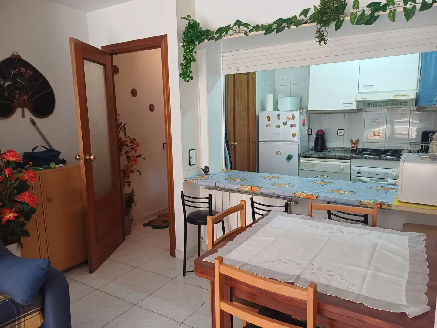 Cocina de Apartamento en venta en Pineda de Mar con Calefacción, Terraza y Amueblado
