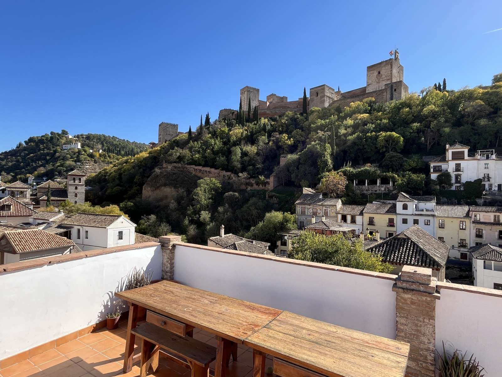 Exterior view of Apartment to share in  Granada Capital  with Air Conditioner, Heating and Terrace