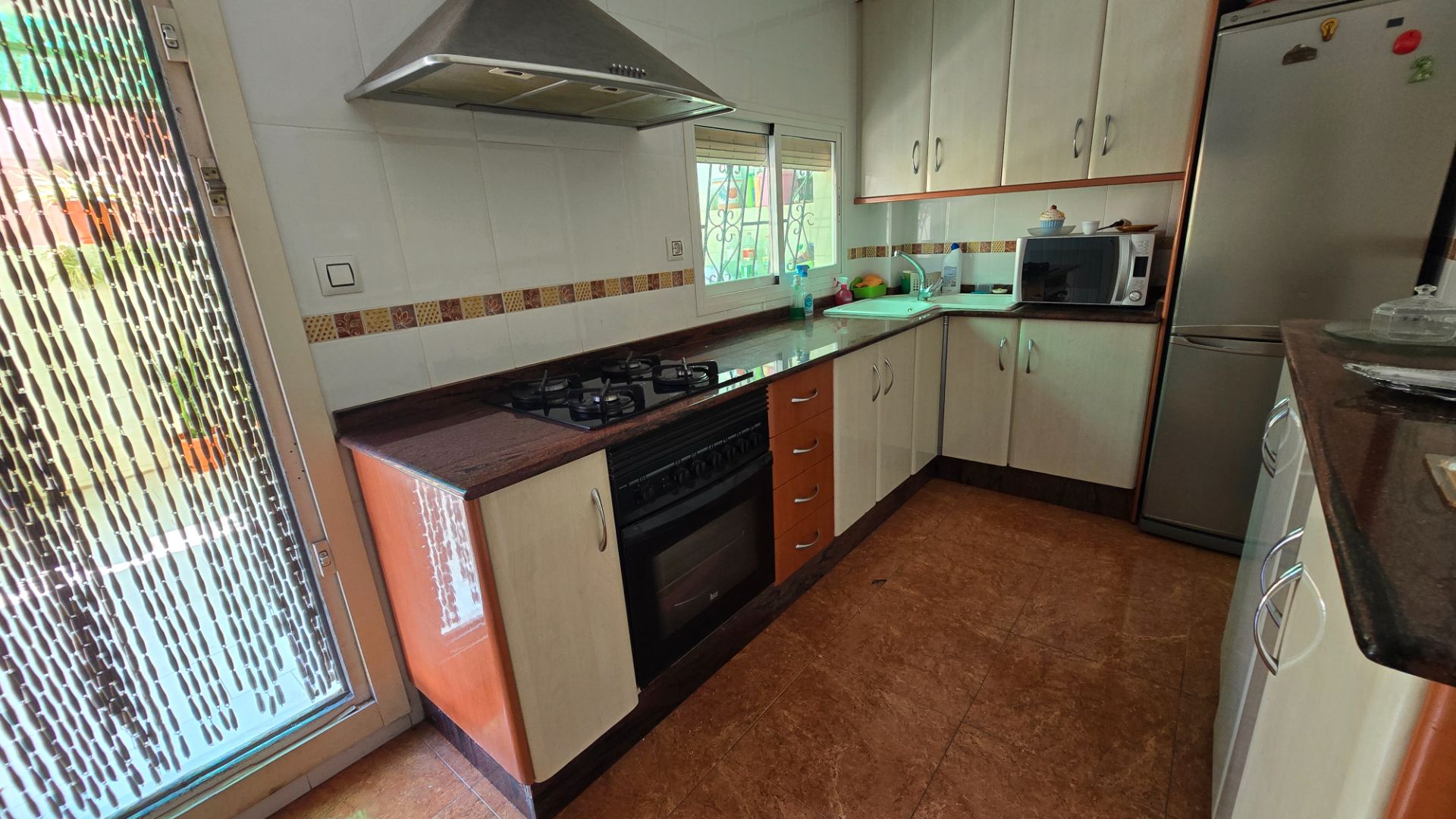 Kitchen of Flat for sale in  Valencia Capital  with Terrace and Balcony