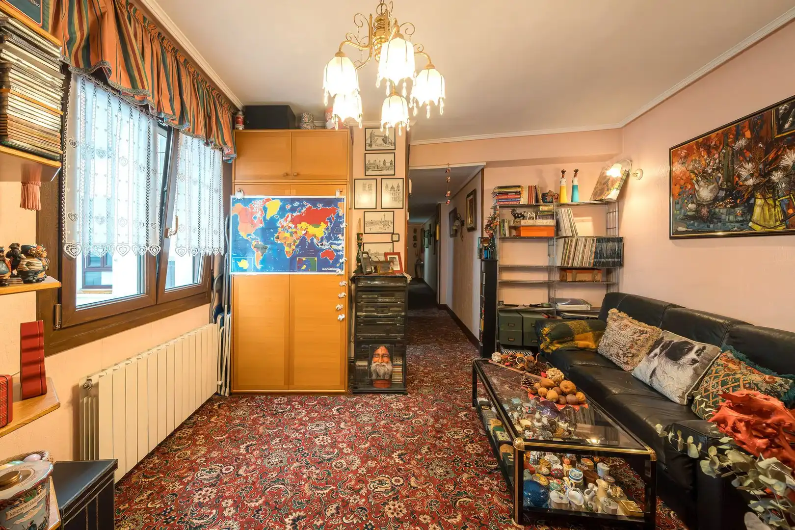 Living room of Flat for sale in Bilbao   with Heating and Balcony