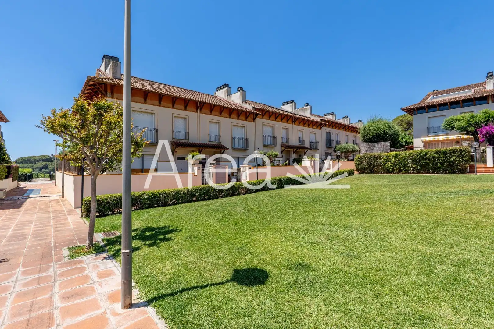Jardí de Casa o xalet en venda en Sant Andreu de Llavaneres amb Parquet, Terrassa i Traster