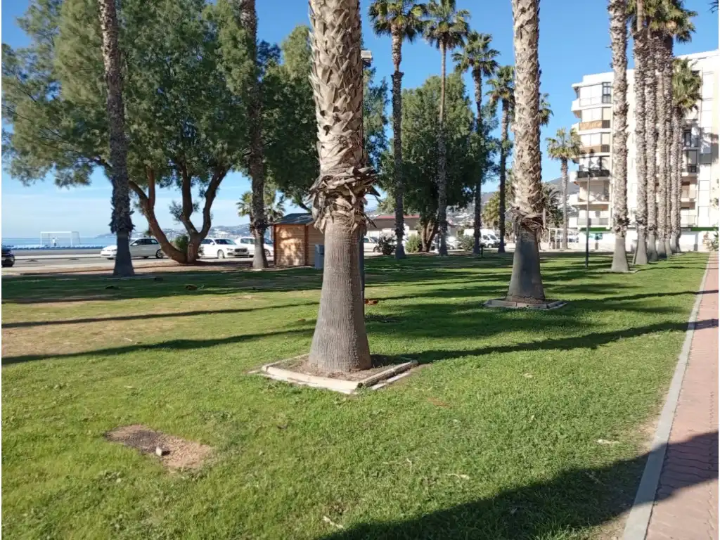 Vista exterior de Casa adosada en venda en Salobreña amb Piscina