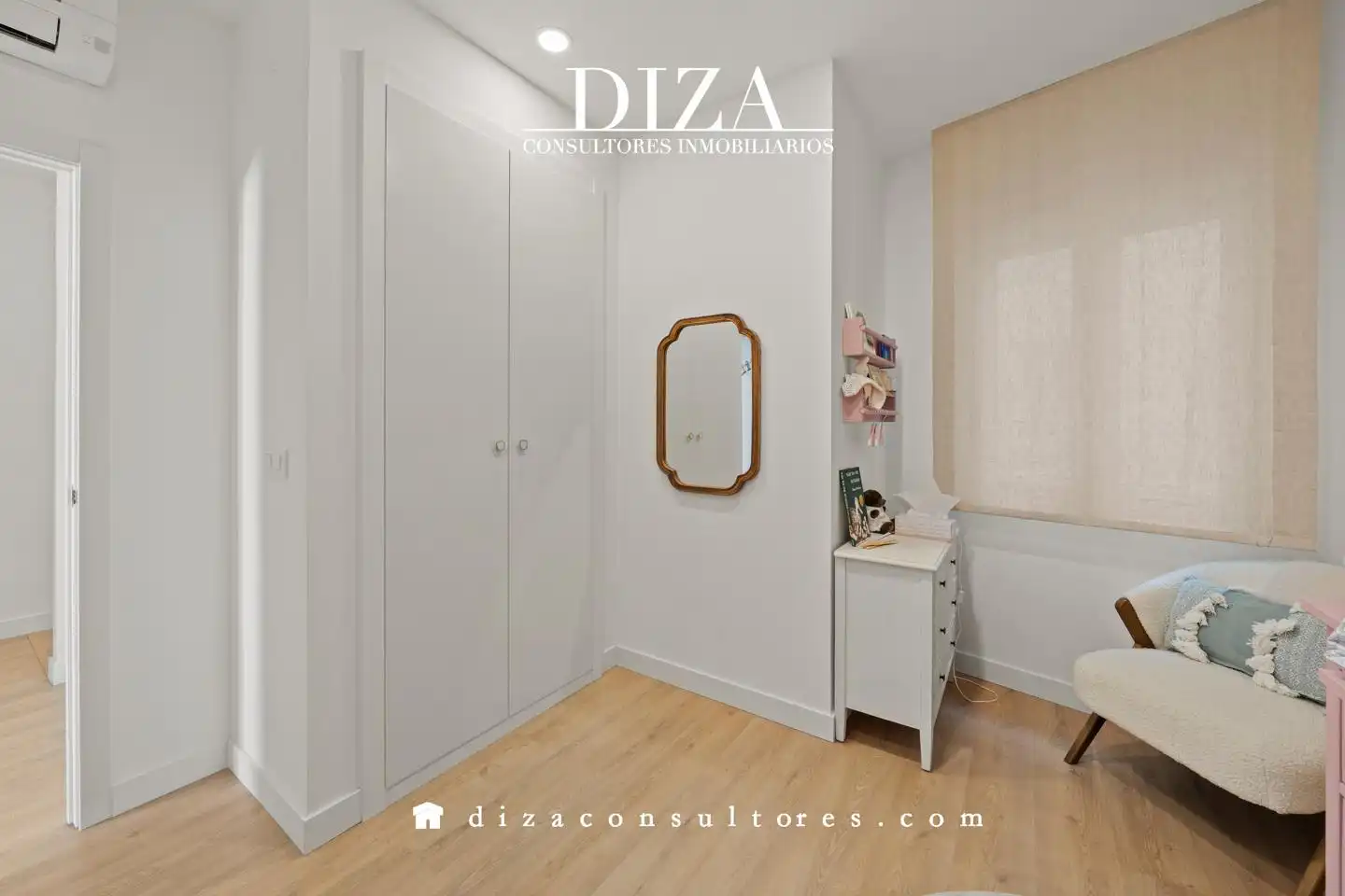 Habitación de Piso de alquiler en Madrid con Aire acondicionado, Calefacción y Amueblado