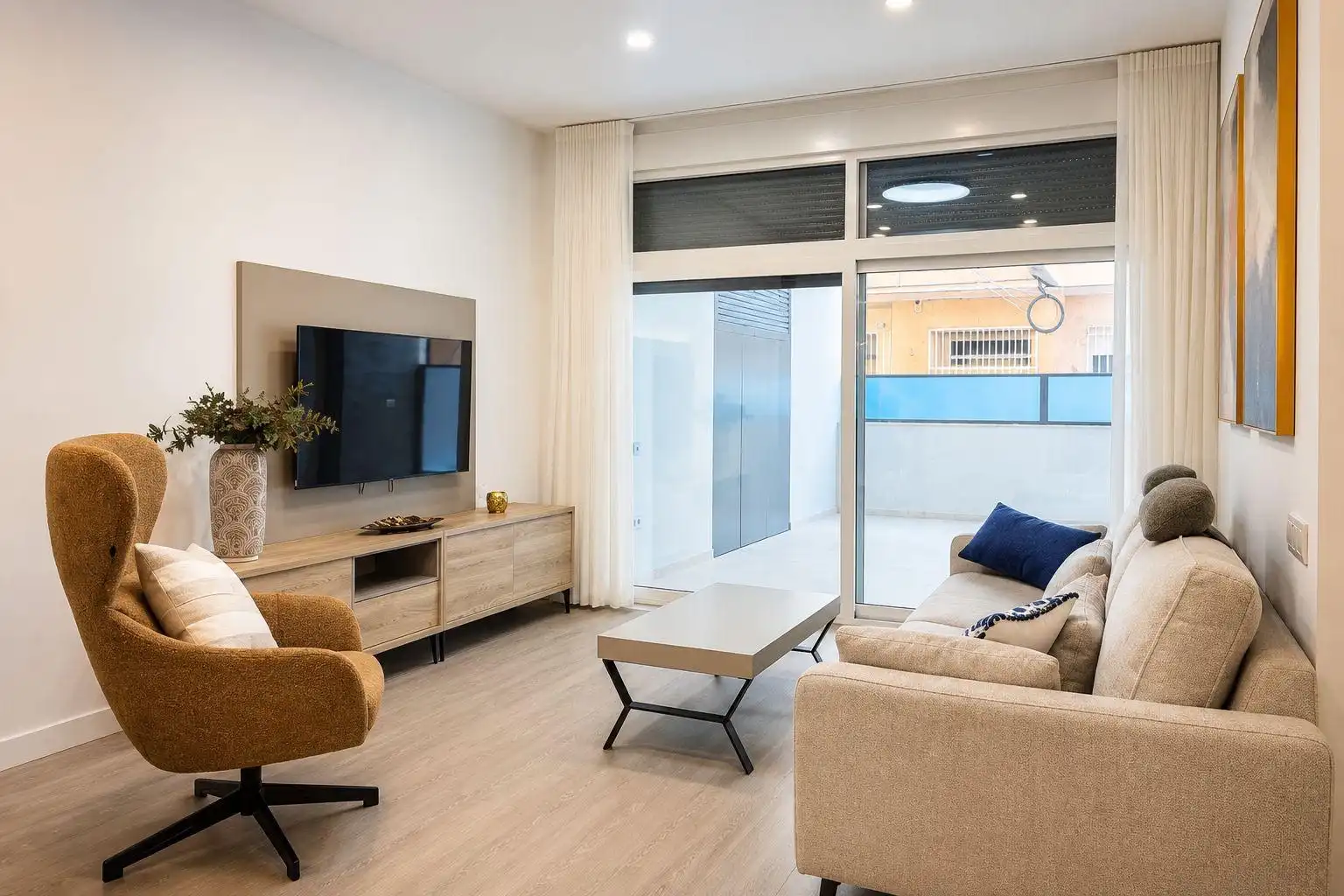 Sala de estar de Planta baja en venta en Torrevieja con Aire acondicionado, Calefacción y Terraza