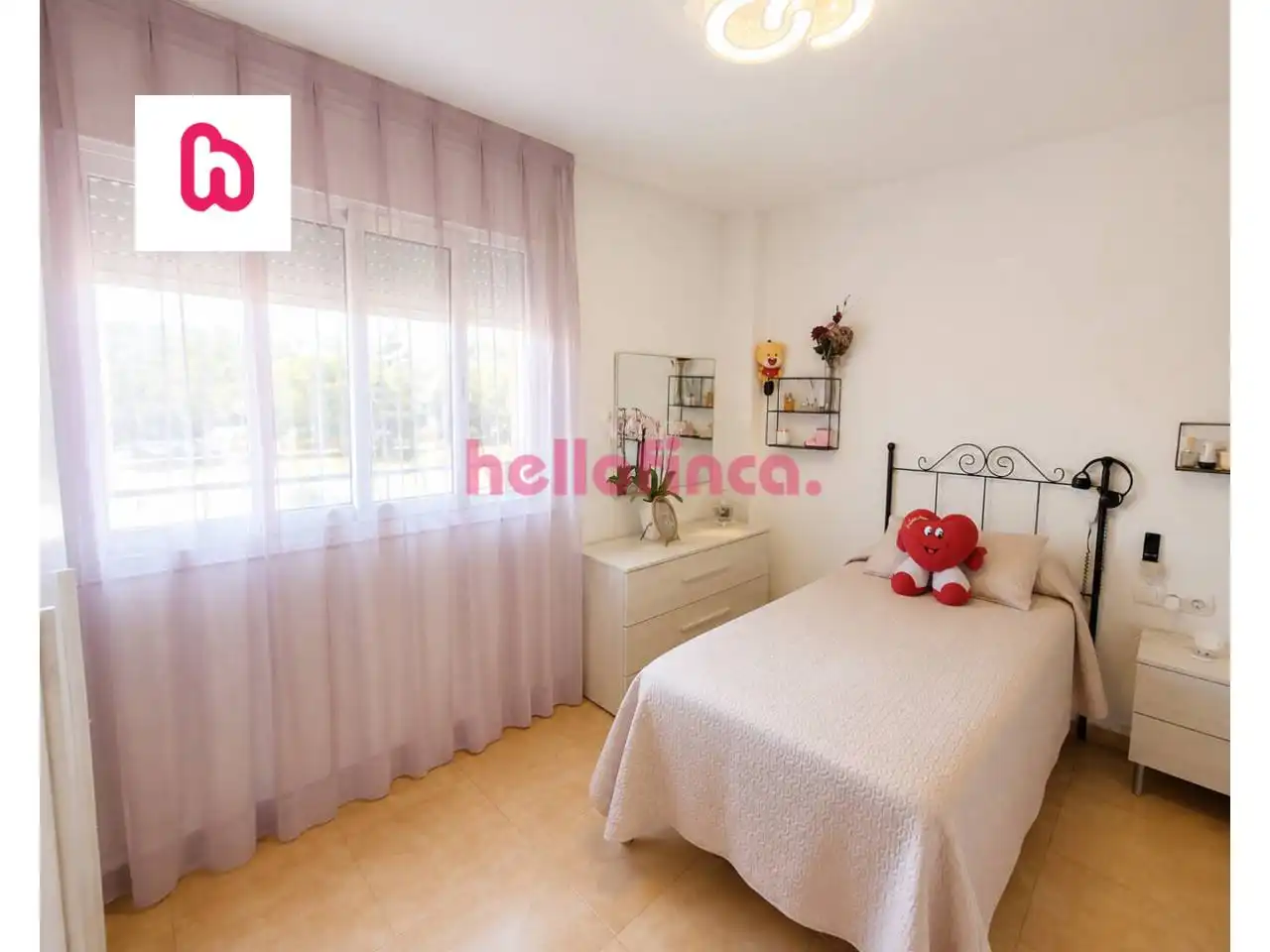 Schlafzimmer von Wohnung zum Verkauf in Sant Celoni mit Klimaanlage, Heizung und Balkon