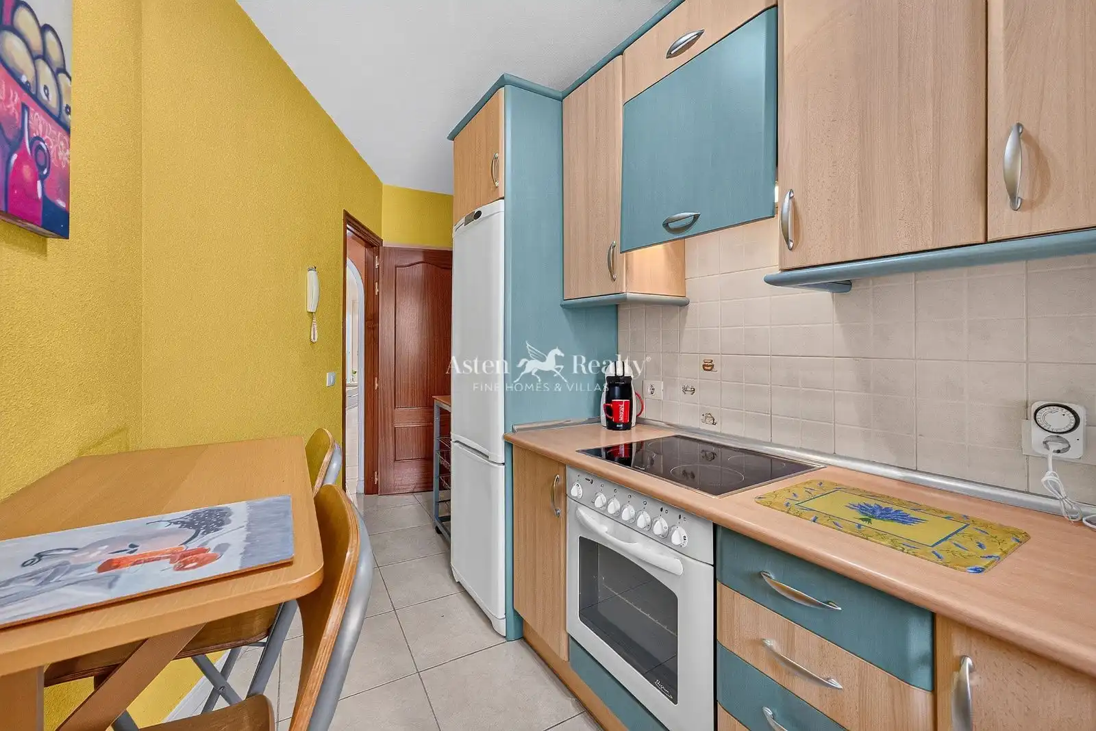 Kitchen of Flat for sale in Arona  with Terrace, Storage room and Furnished