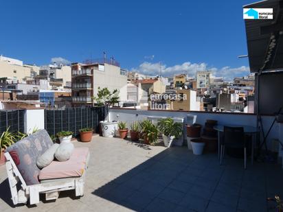 Terrasse von Dachboden zum verkauf in Mataró mit Klimaanlage und Terrasse