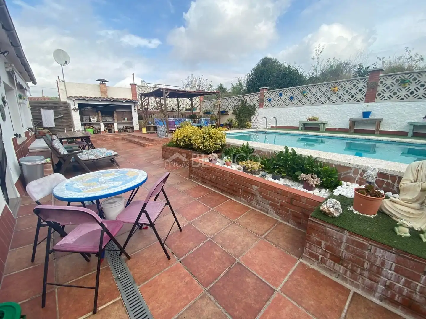 Jardí de Casa o xalet en venda en Piera amb Aire condicionat, Calefacció i Jardí privat