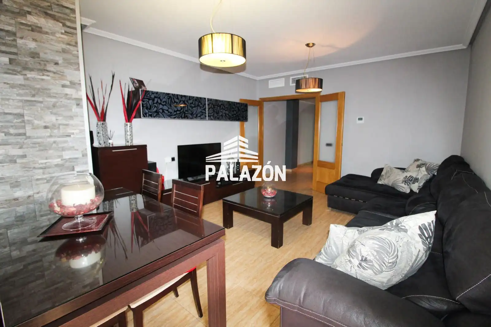 Sala d'estar de Pis de lloguer en Catral amb Aire condicionat i Moblat