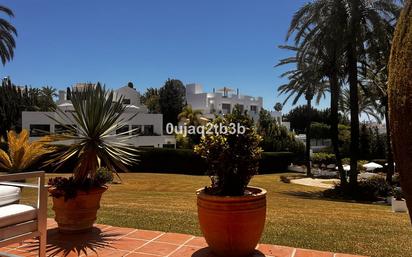 Garden of Planta baja for sale in Marbella  with Air Conditioner, Terrace and Community pool