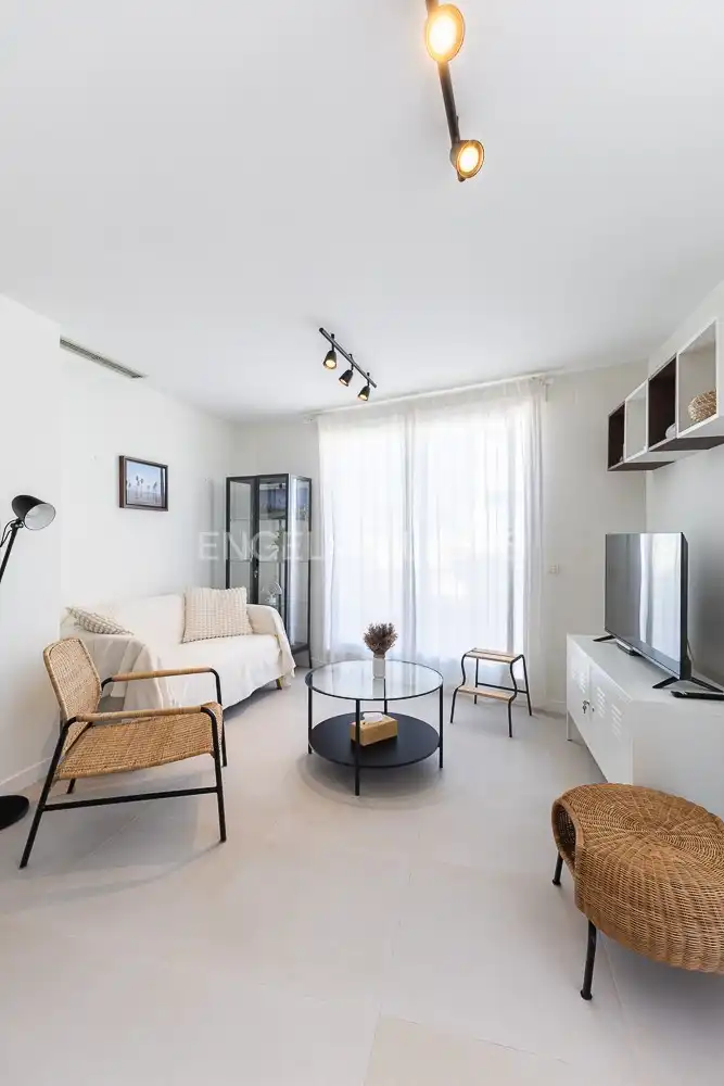 Living room of Flat for rent in Gandia  with Air Conditioner, Heating and Terrace