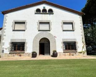 Exterior view of House or chalet for sale in Sant Andreu de Llavaneres