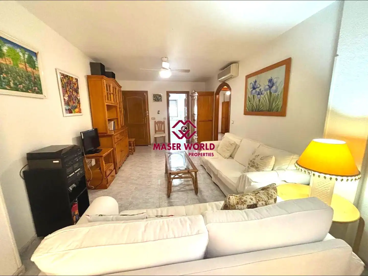 Vista exterior de Apartament en venda en San Javier amb Aire condicionat, Calefacció i Jardí privat
