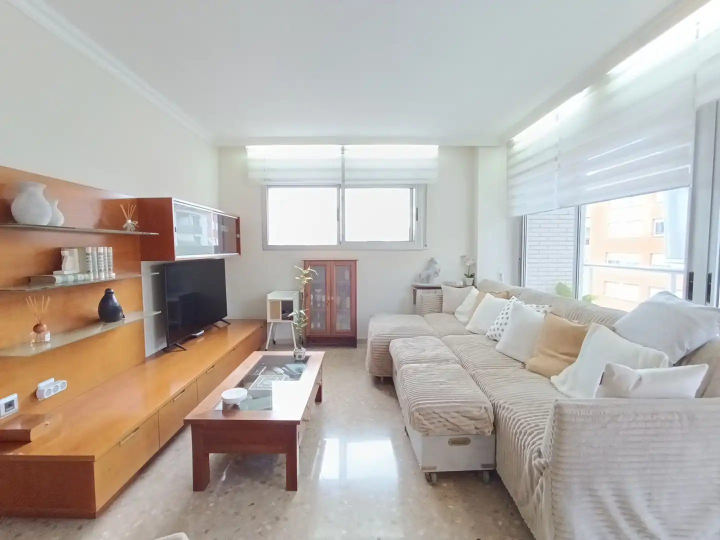 Living room of Attic for sale in Badalona  with Air Conditioner, Heating and Private garden