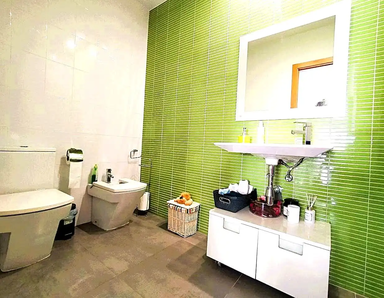 Baño de Casa o chalet en venta en Oliva con Aire acondicionado, Jardín privado y Terraza