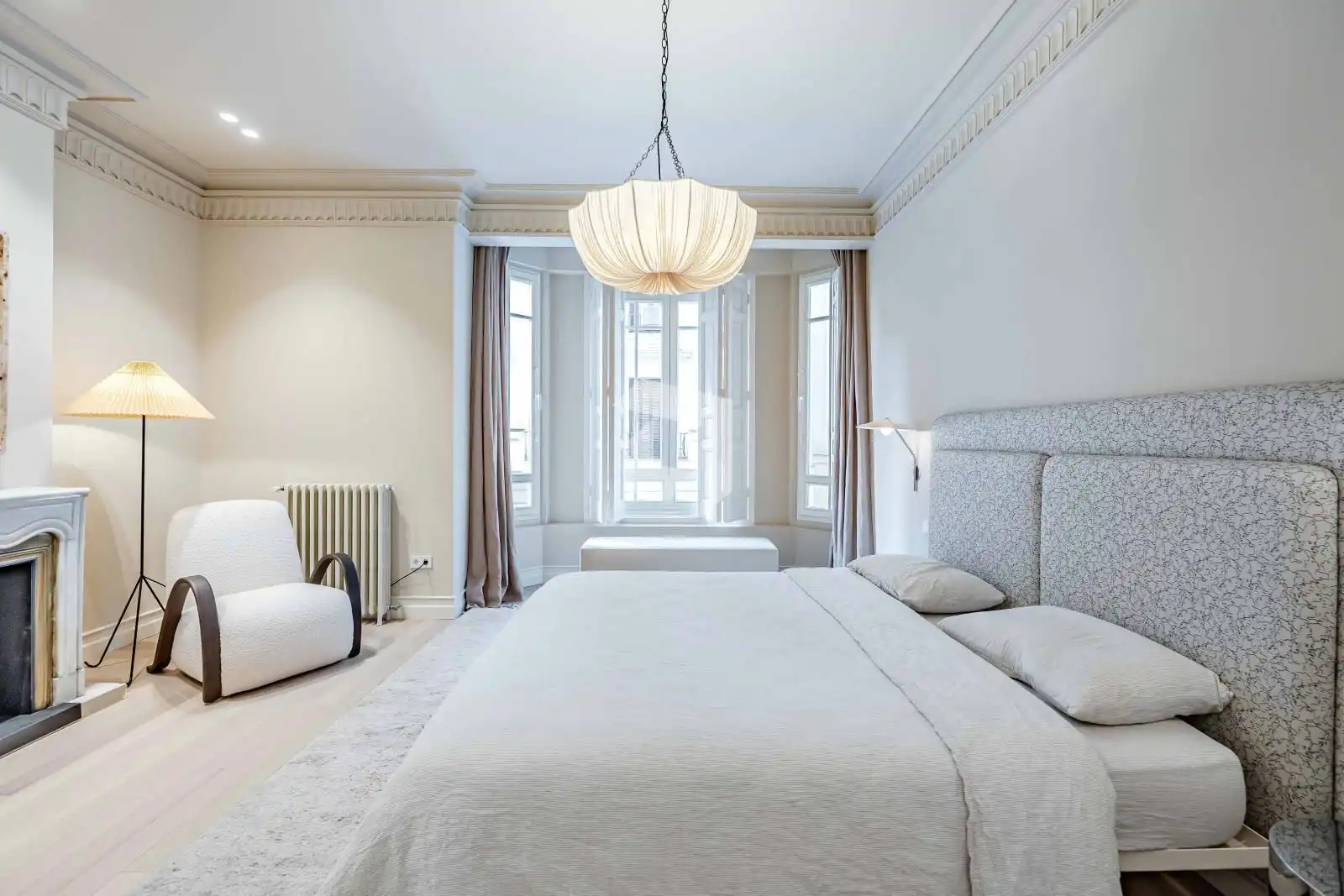 Schlafzimmer von Wohnung zum Verkauf in Madrid mit Klimaanlage, Heizung und Terrasse