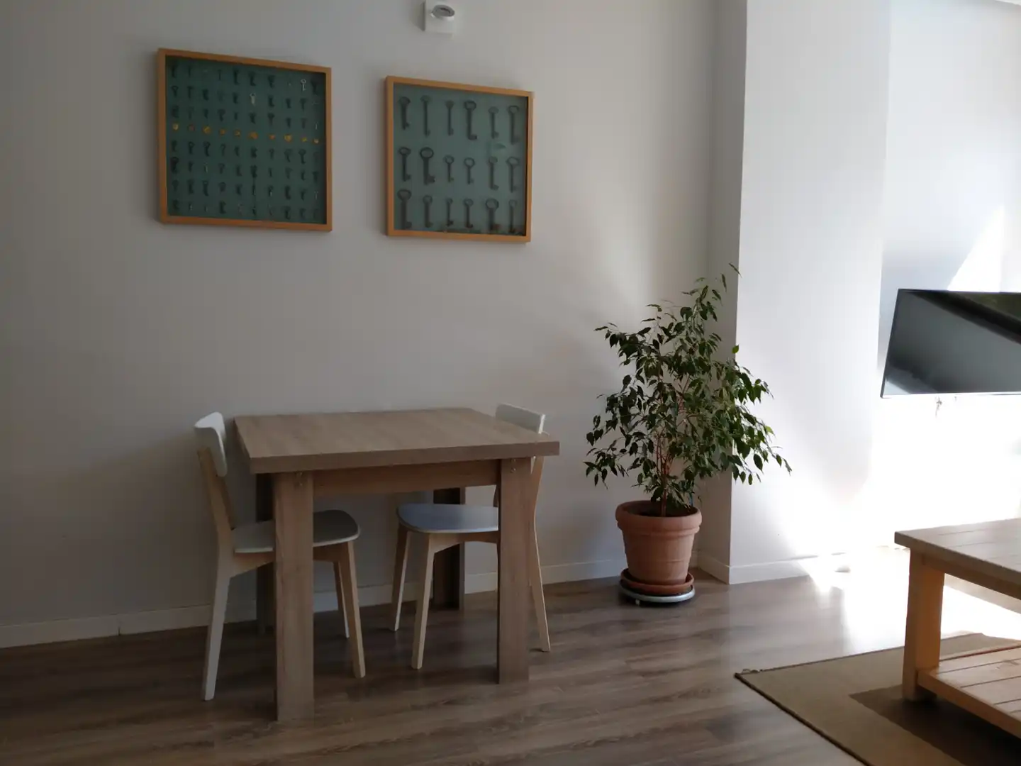 Dining room of Flat for rent in Madrid  with Air Conditioner, Heating and Furnished