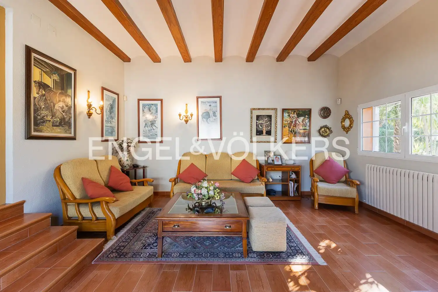 Living room of Houses for sale in Paterna  with Air Conditioner, Heating and Private garden