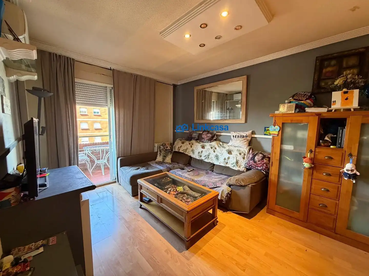 Living room of Flat for sale in Móstoles  with Air Conditioner, Heating and Terrace