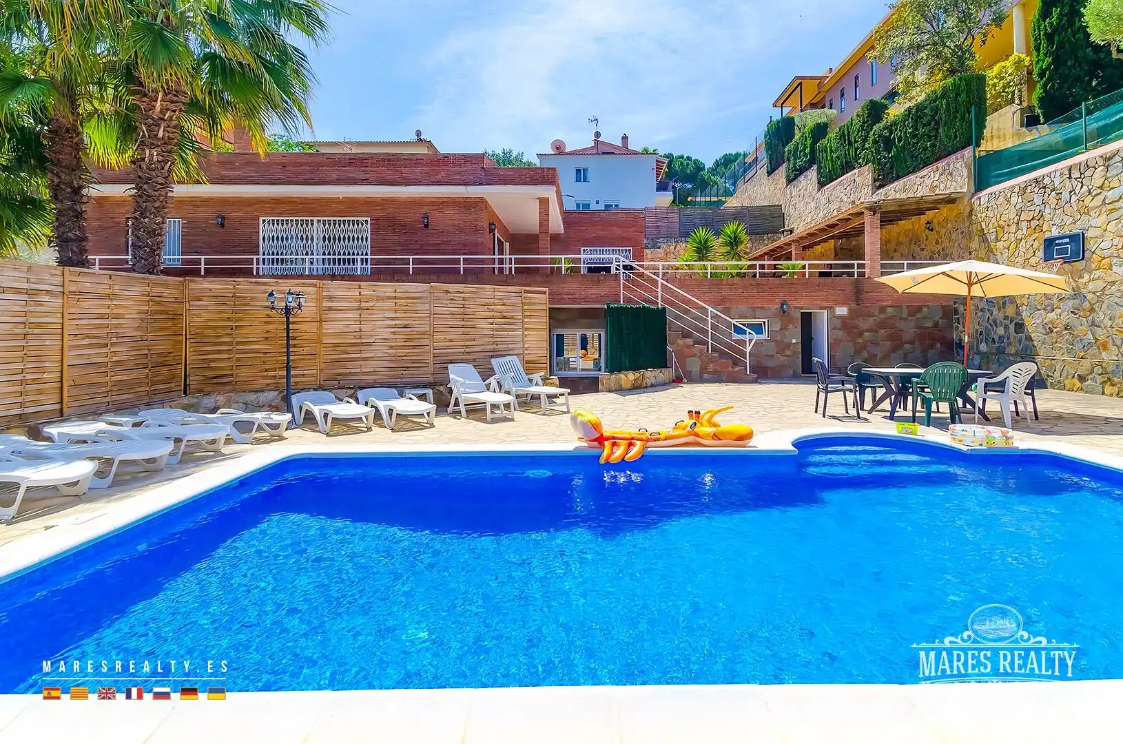 Piscina de Casa o xalet en venda en Lloret de Mar amb Aire condicionat, Calefacció i Jardí privat