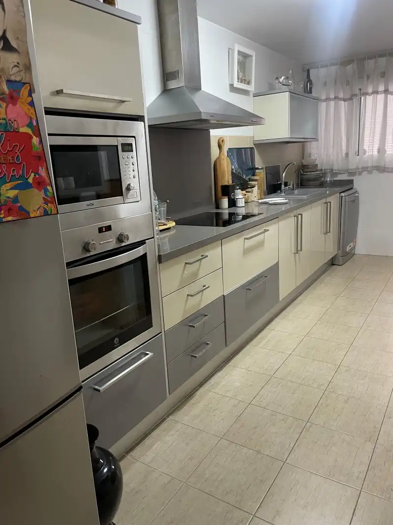 Cocina de Piso en venta en El Real de Gandia con Aire acondicionado, Amueblado y Balcón