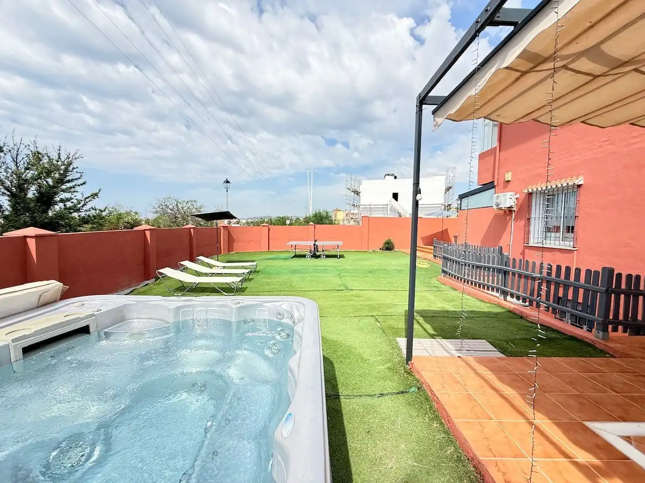 Terraza de Casa o chalet en venta en Vélez-Málaga con Aire acondicionado, Calefacción y Jardín privado